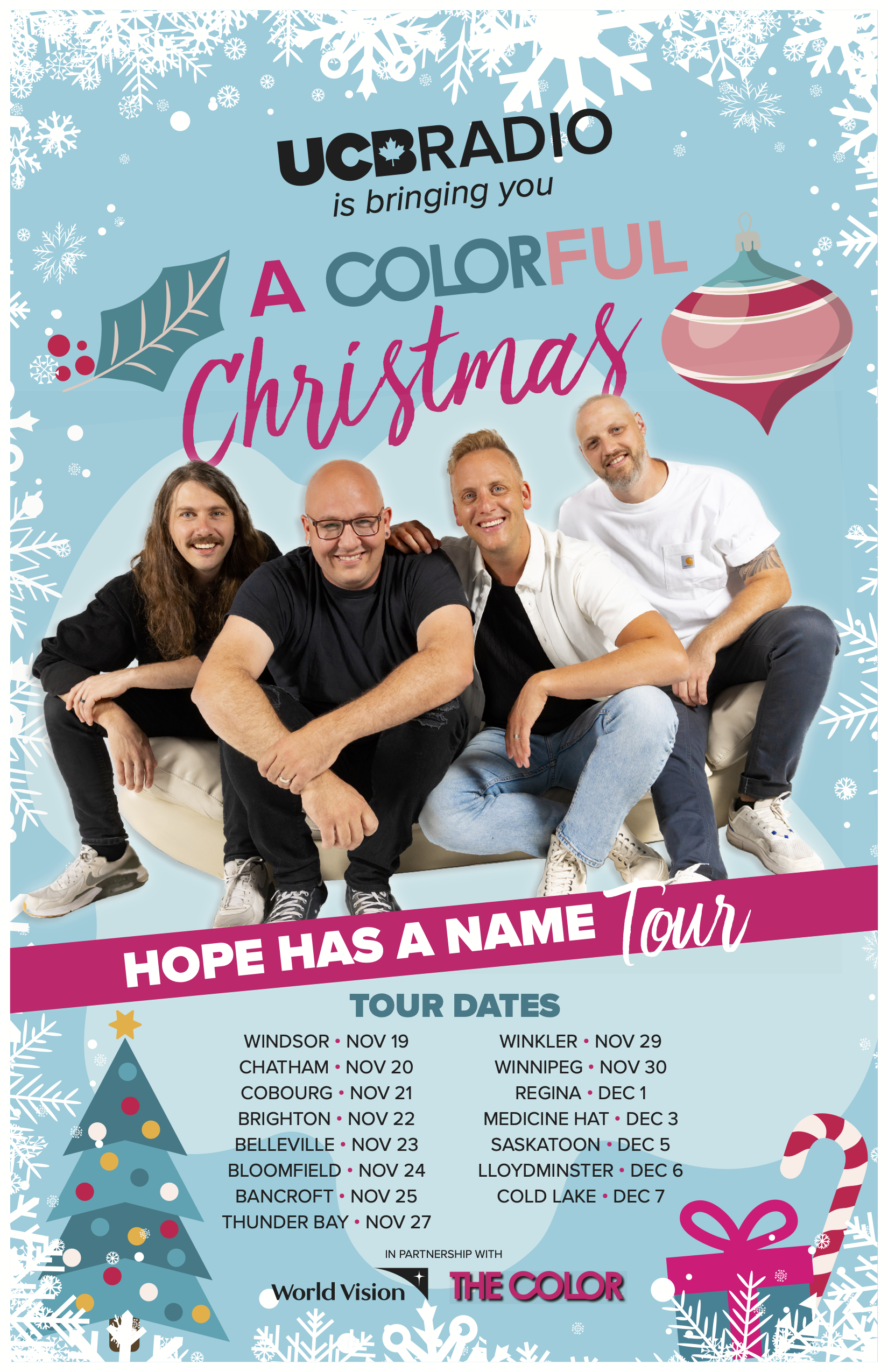 Colorful Cmas Poster Photo