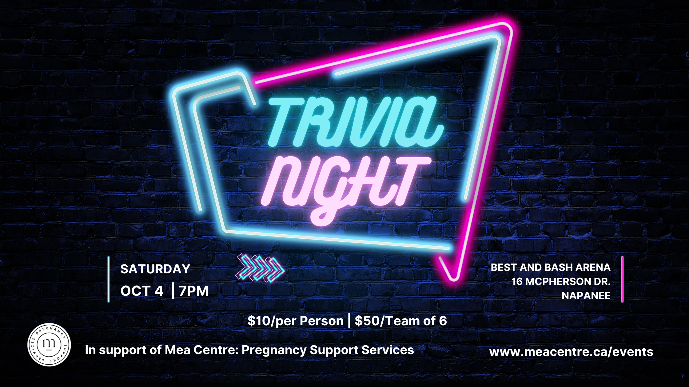 Trivia Night Poster Blog Banner